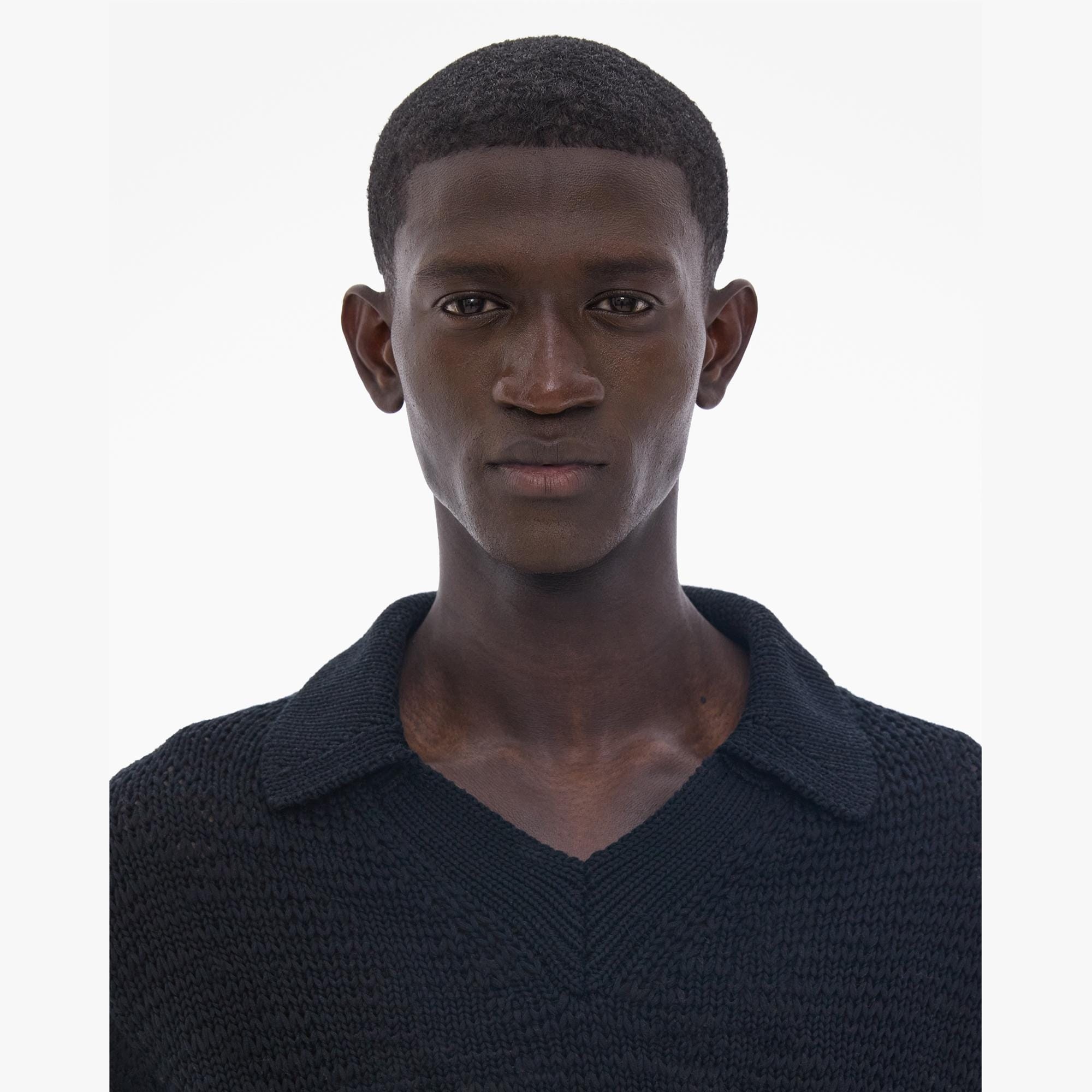 COTTON POLO SWEATER - 7