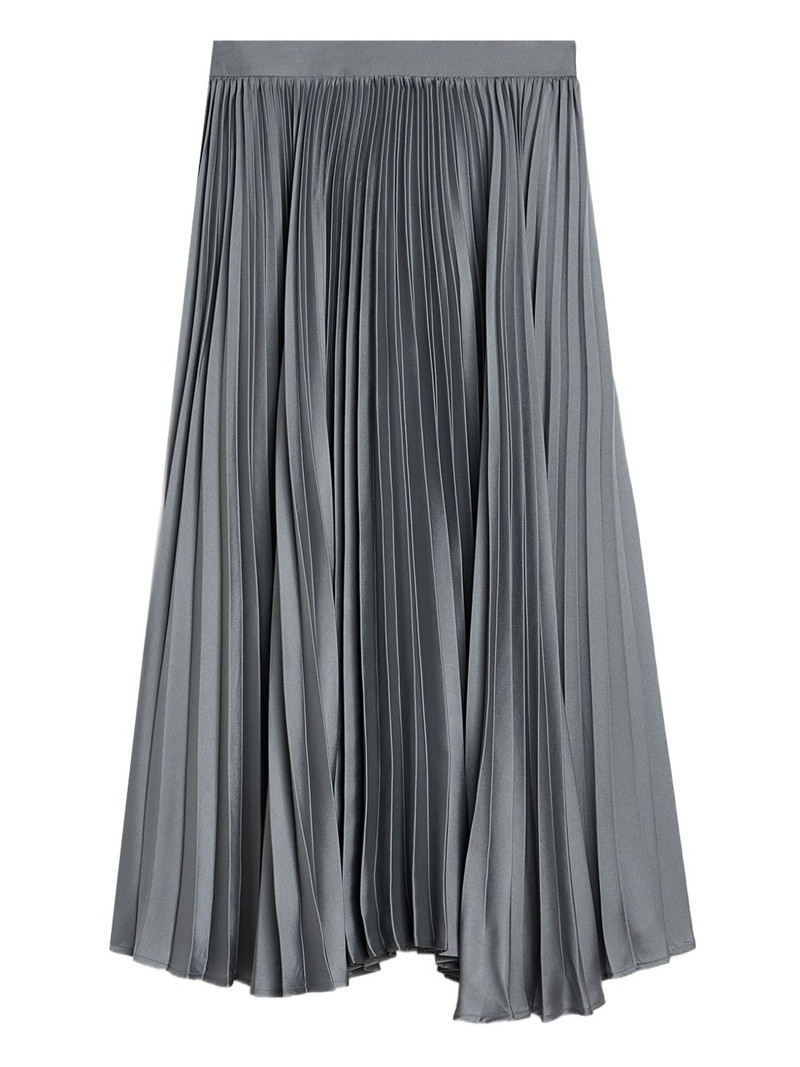 pleated-design skirt 1