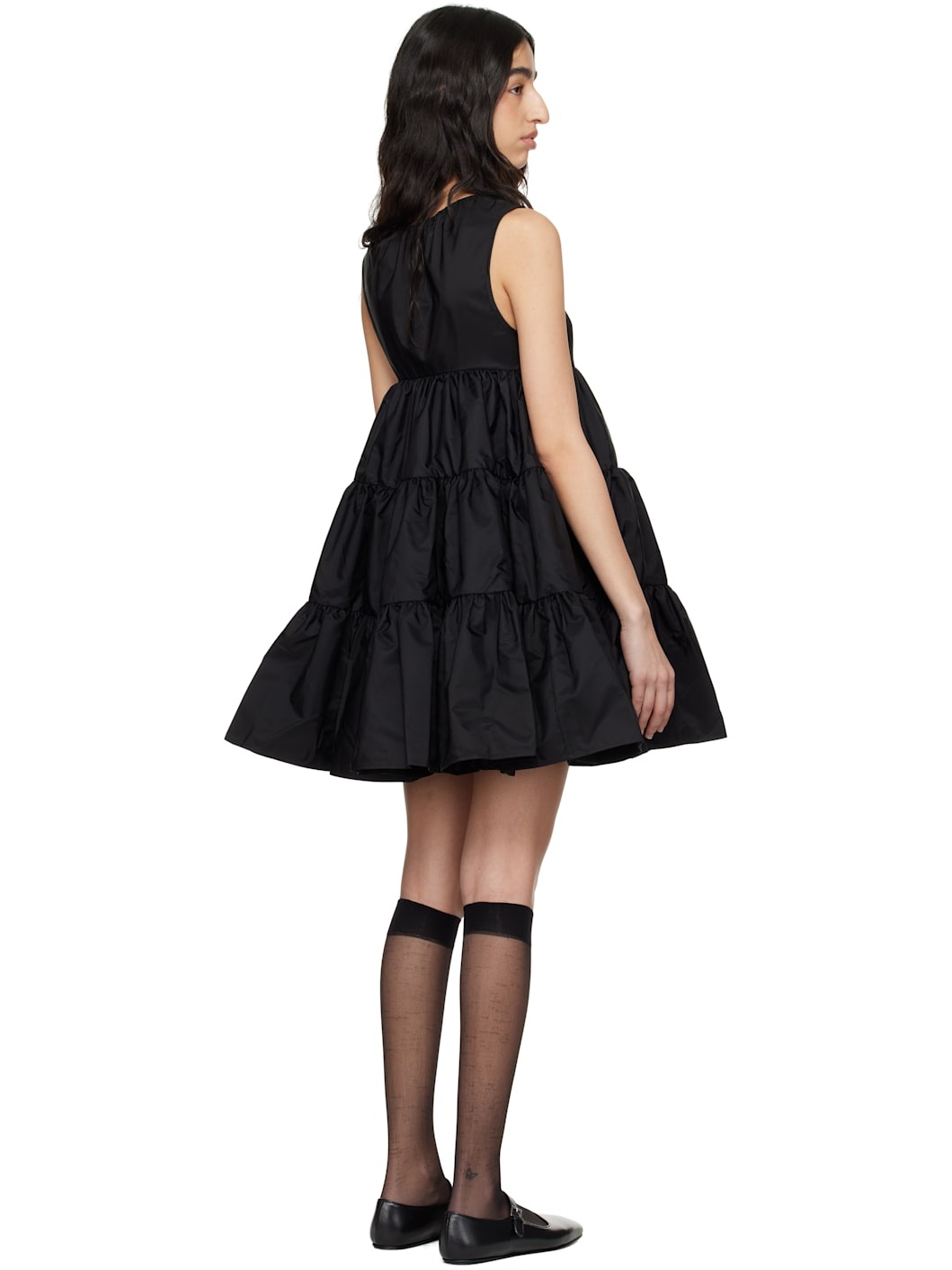 Black Aino Minidress - 3