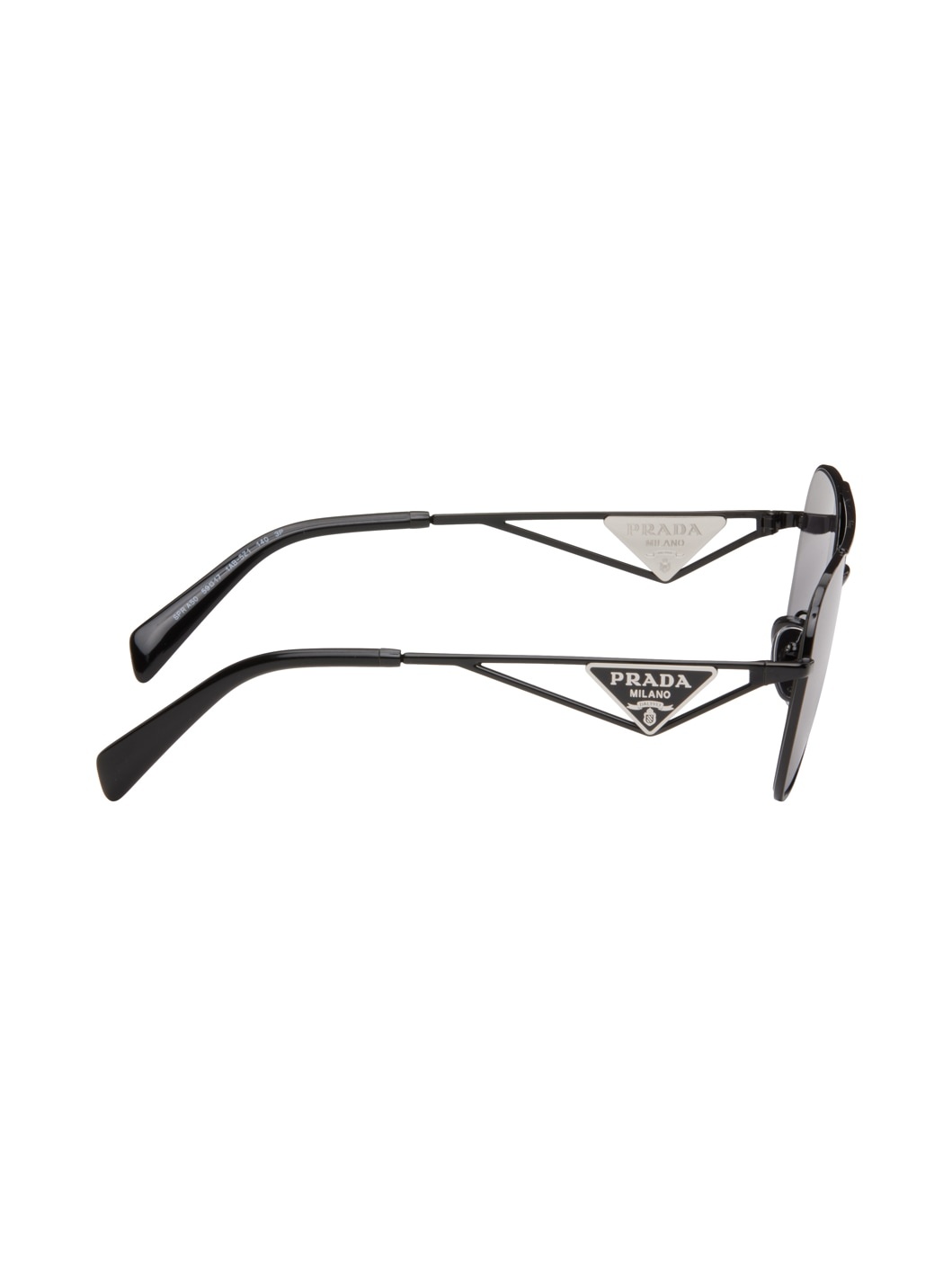 Black Triangle Logo Sunglasses - 3
