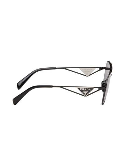 Prada Black Triangle Logo Sunglasses outlook