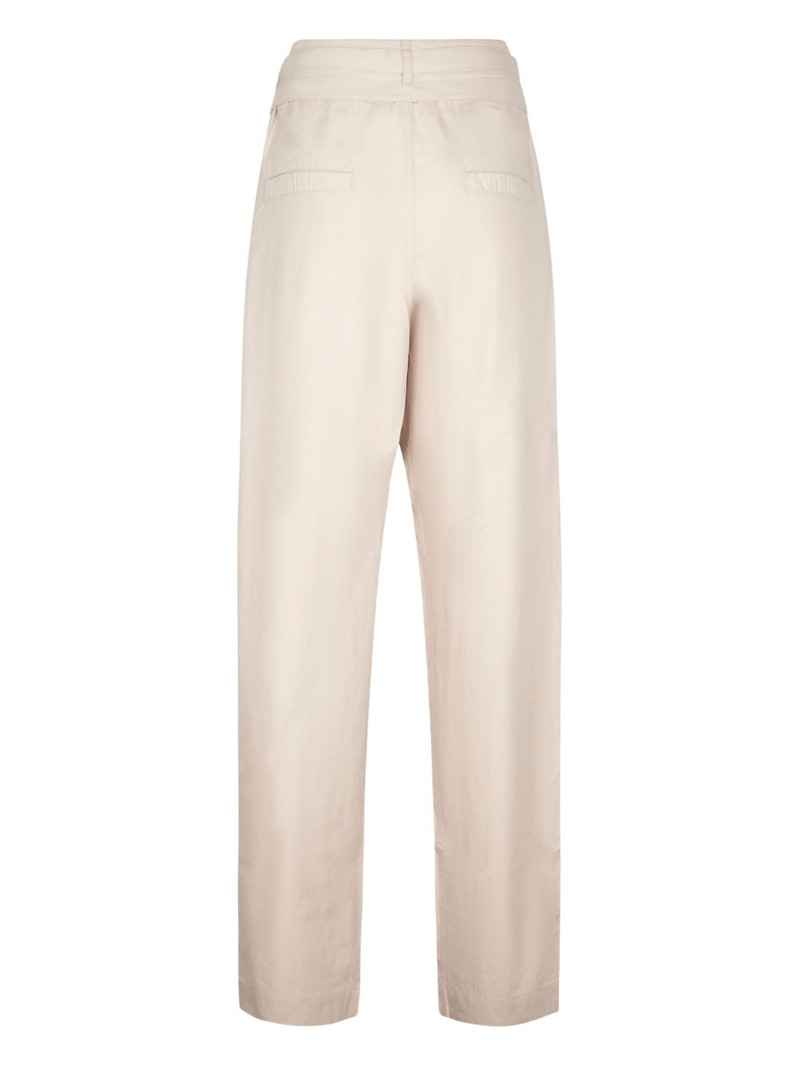 Isabel Marant Étoile belted pleated trousers outlook