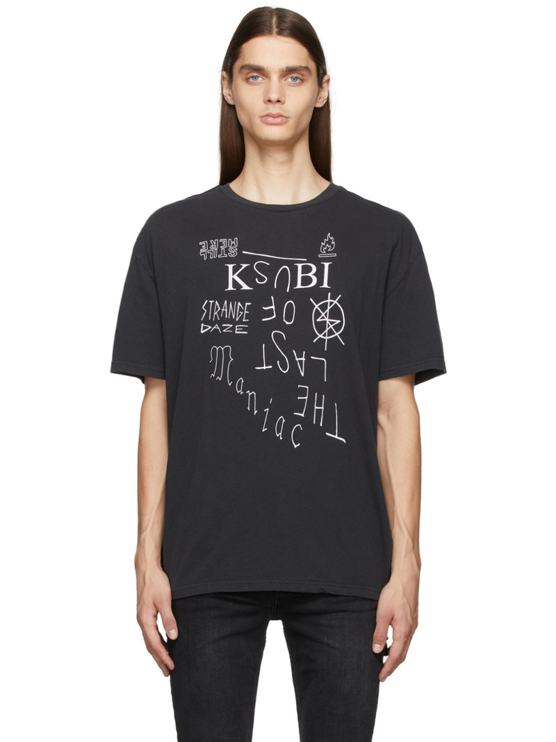 Black Last Maniac Biggie T-Shirt - 1
