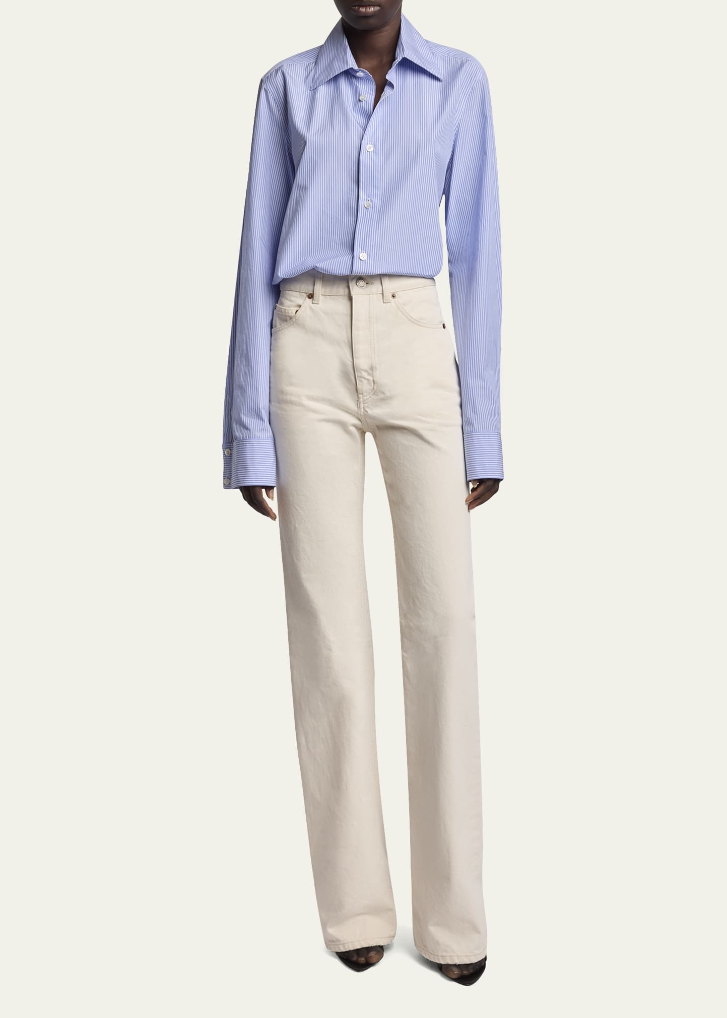 Straight Denim Pants - 2