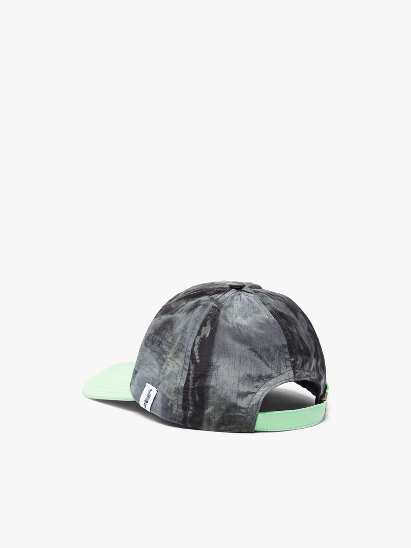 TIPPING TIE DYE CONTRAST RAINTEC & NYLON BASEBALL CAP | ACC-HA04 3