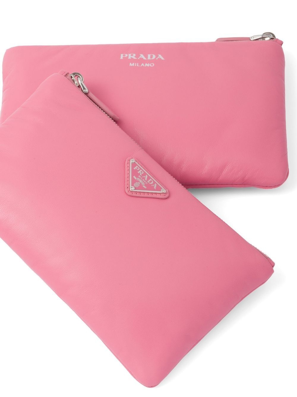 dividable logo-plaque pouch - 5