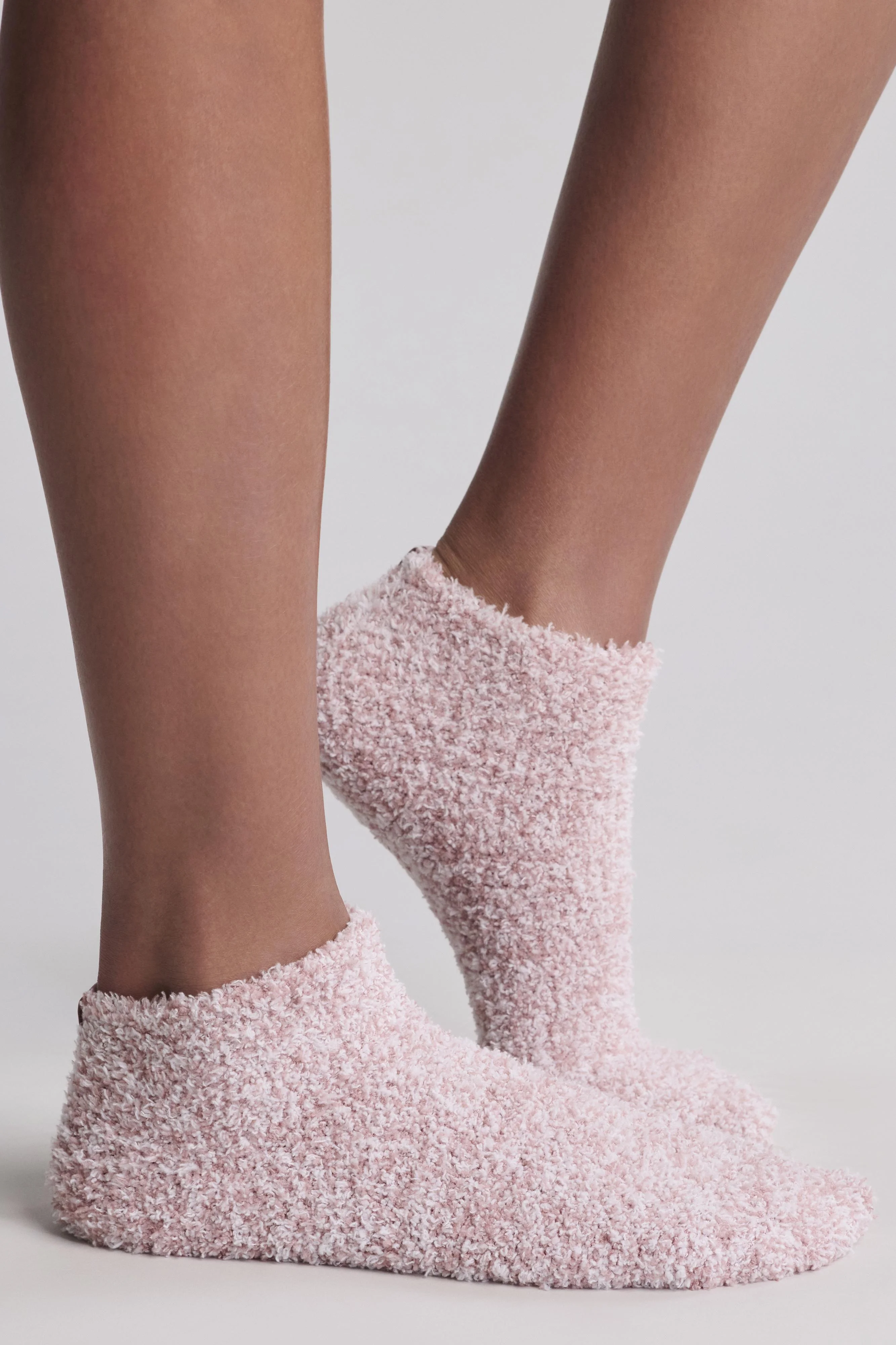 CozyChic® Heathered Tennis Socks - 1