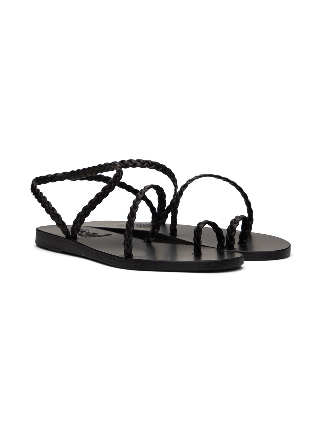Black Eleftheria Sandals - 4