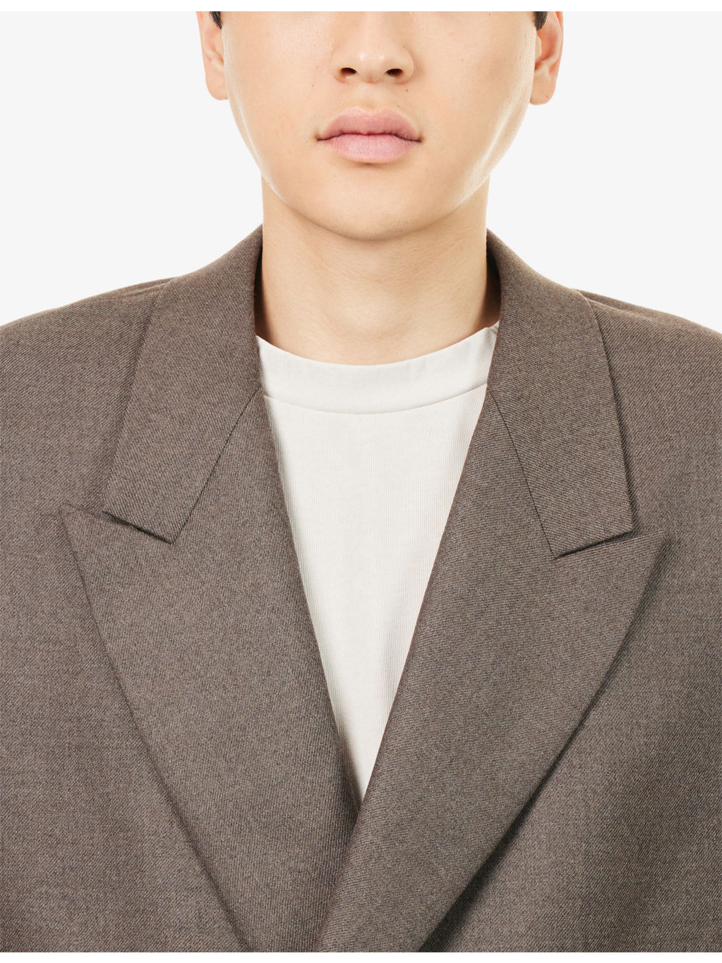 Book Peak-Lapel Wool Blazer Jacket - 5