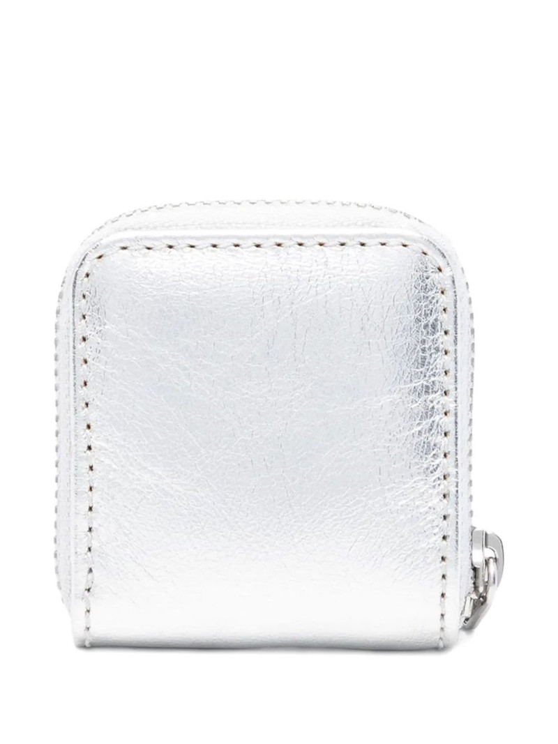 Comme des Garçons PLAY metallic zip-around coin purse outlook
