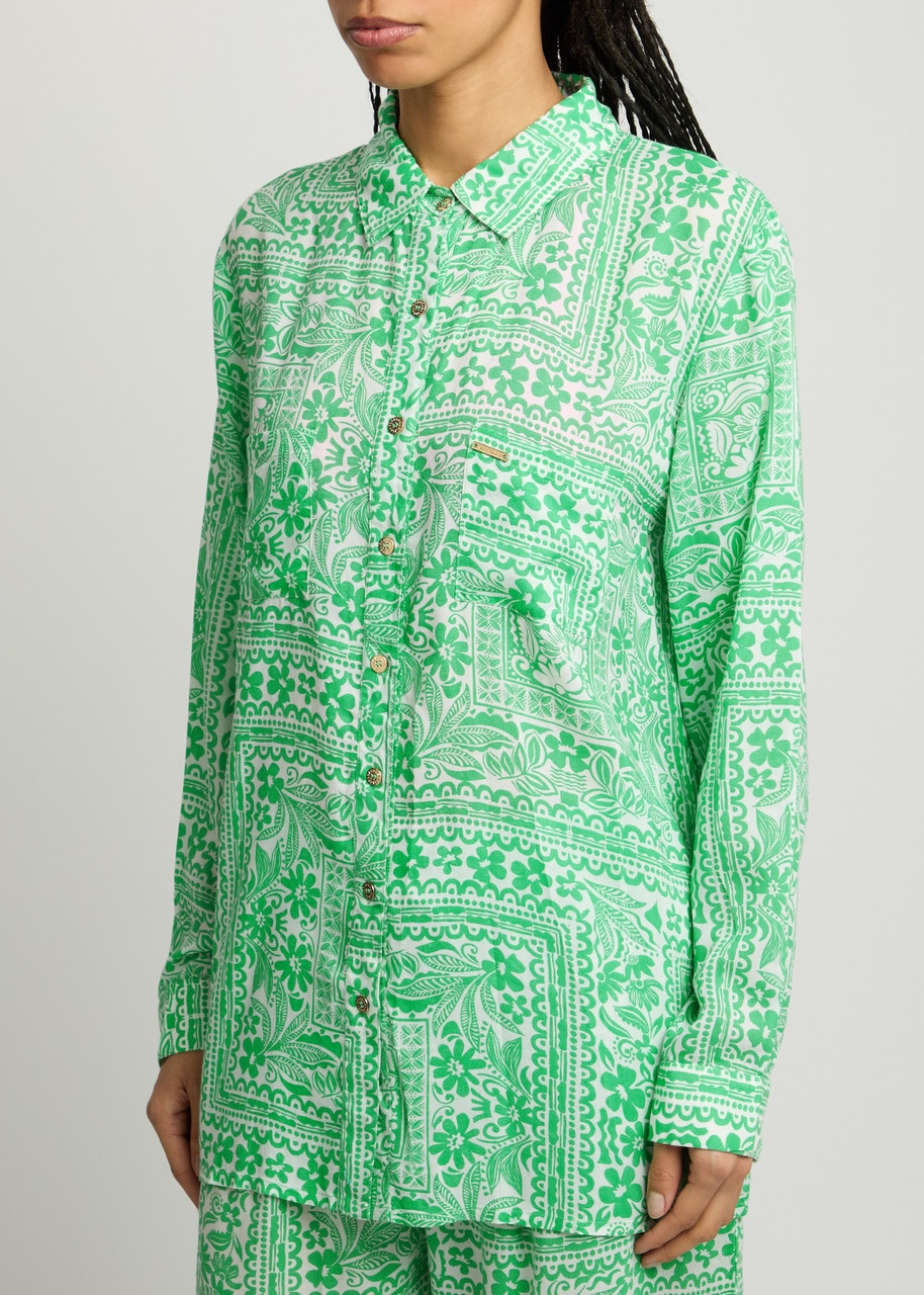 Melissa Odabash Millie Printed Shirt - 2