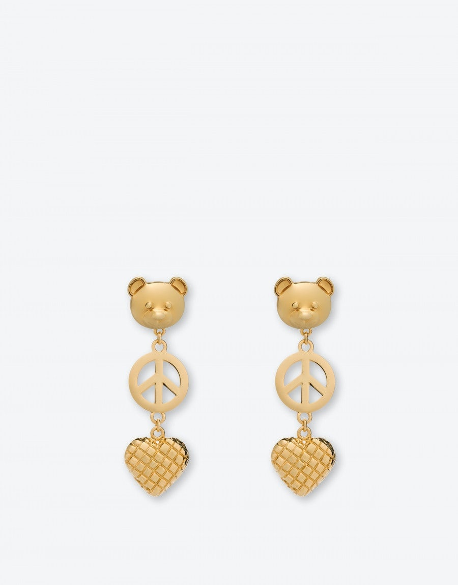 CLIP EARRINGS WITH CHARM - 1