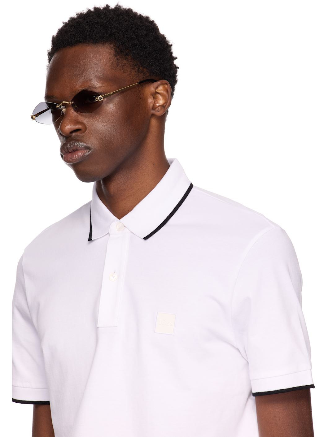 Gold 'Panthère de Cartier' Sunglasses - 4