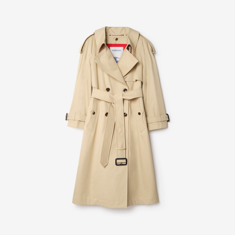 Long Gabardine Fitzrovia Trench Coat with Warmer 1