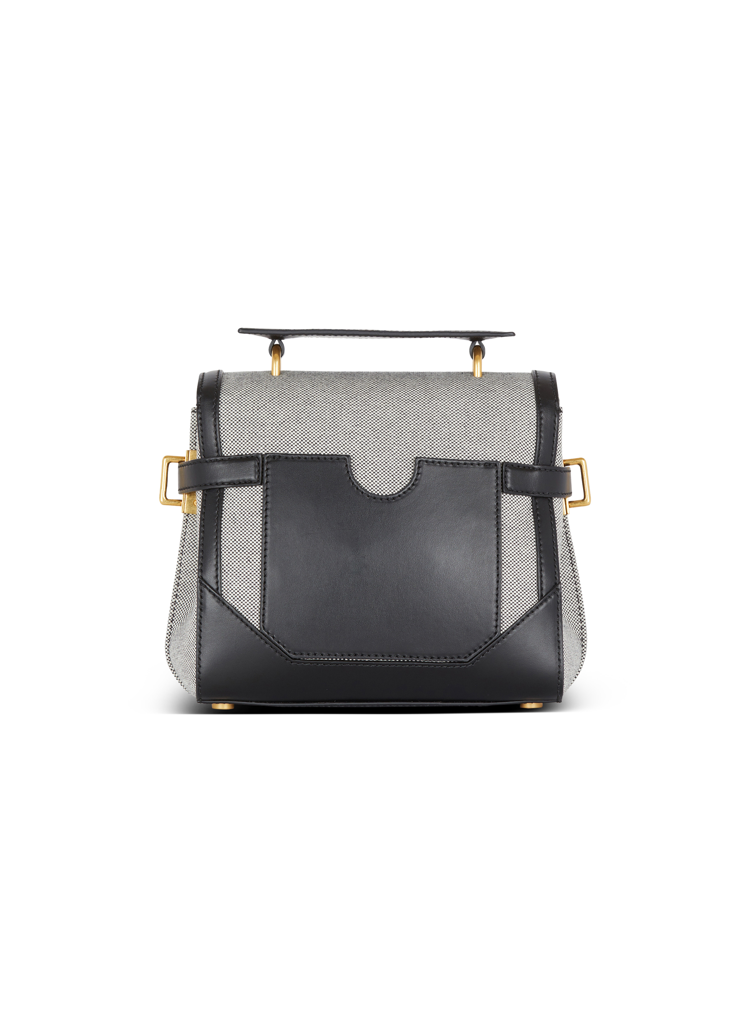 B-Buzz 23 canvas and leather bag 4