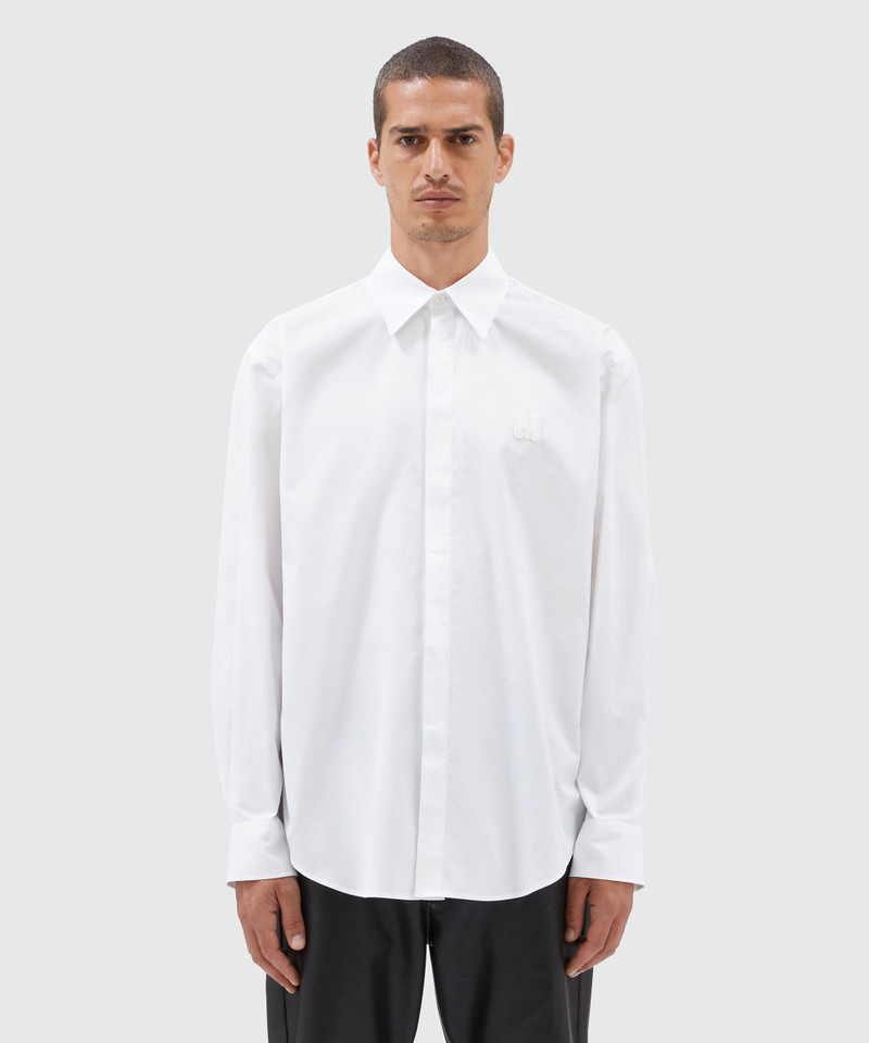 MSGM Organic cotton "TheMwave" shirt outlook