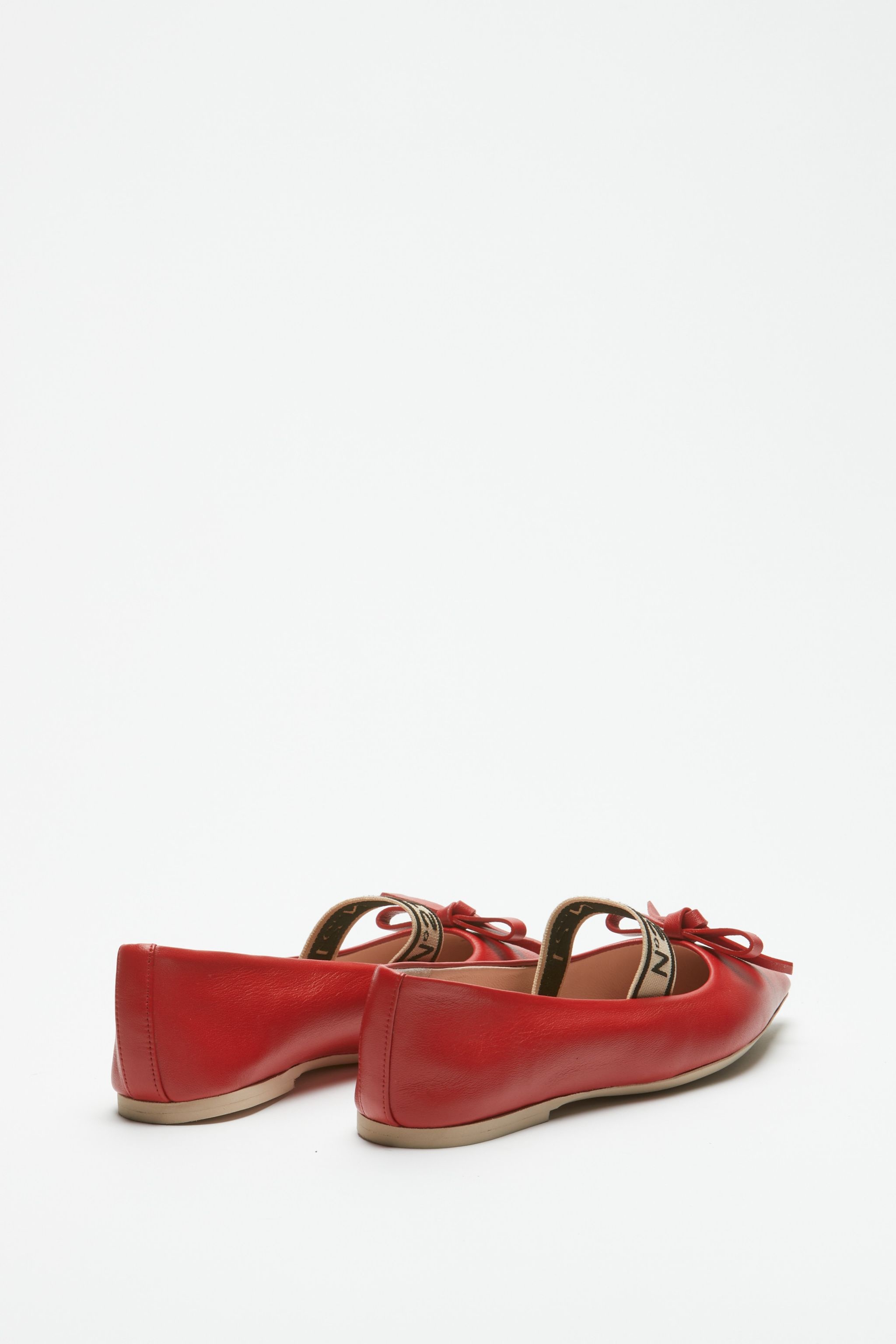 LEATHER BALLET PUMPS - 3