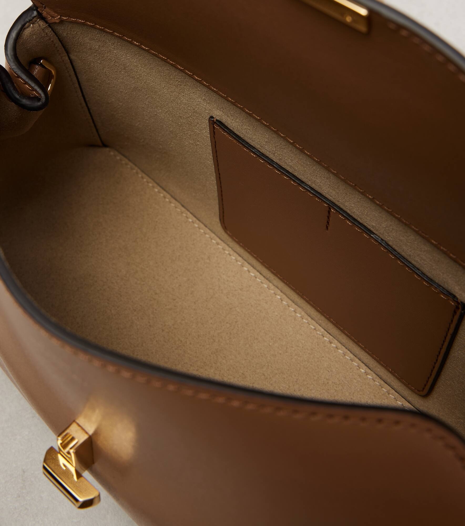 T-Lock Small leather clutch - 3