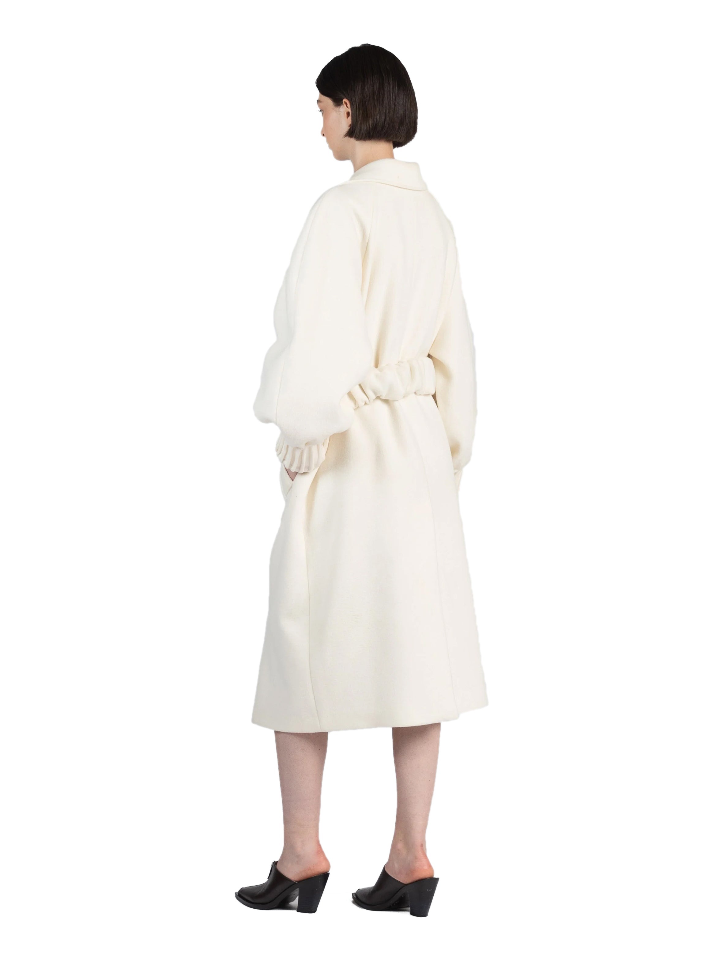 Chouchou Coat Off-White - 3