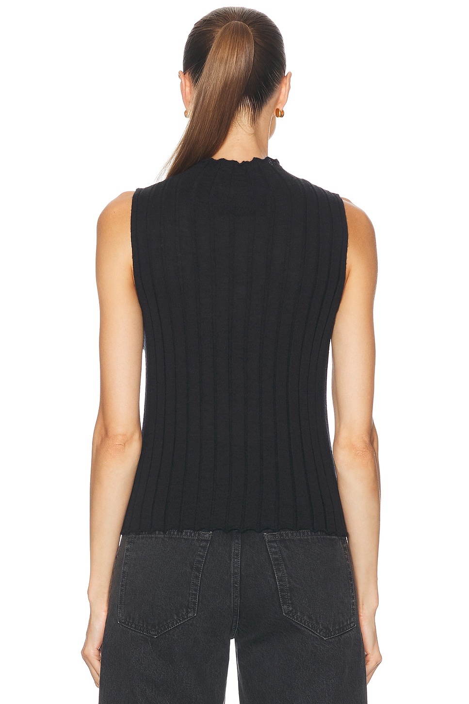 Rib Mockneck Shell - 3