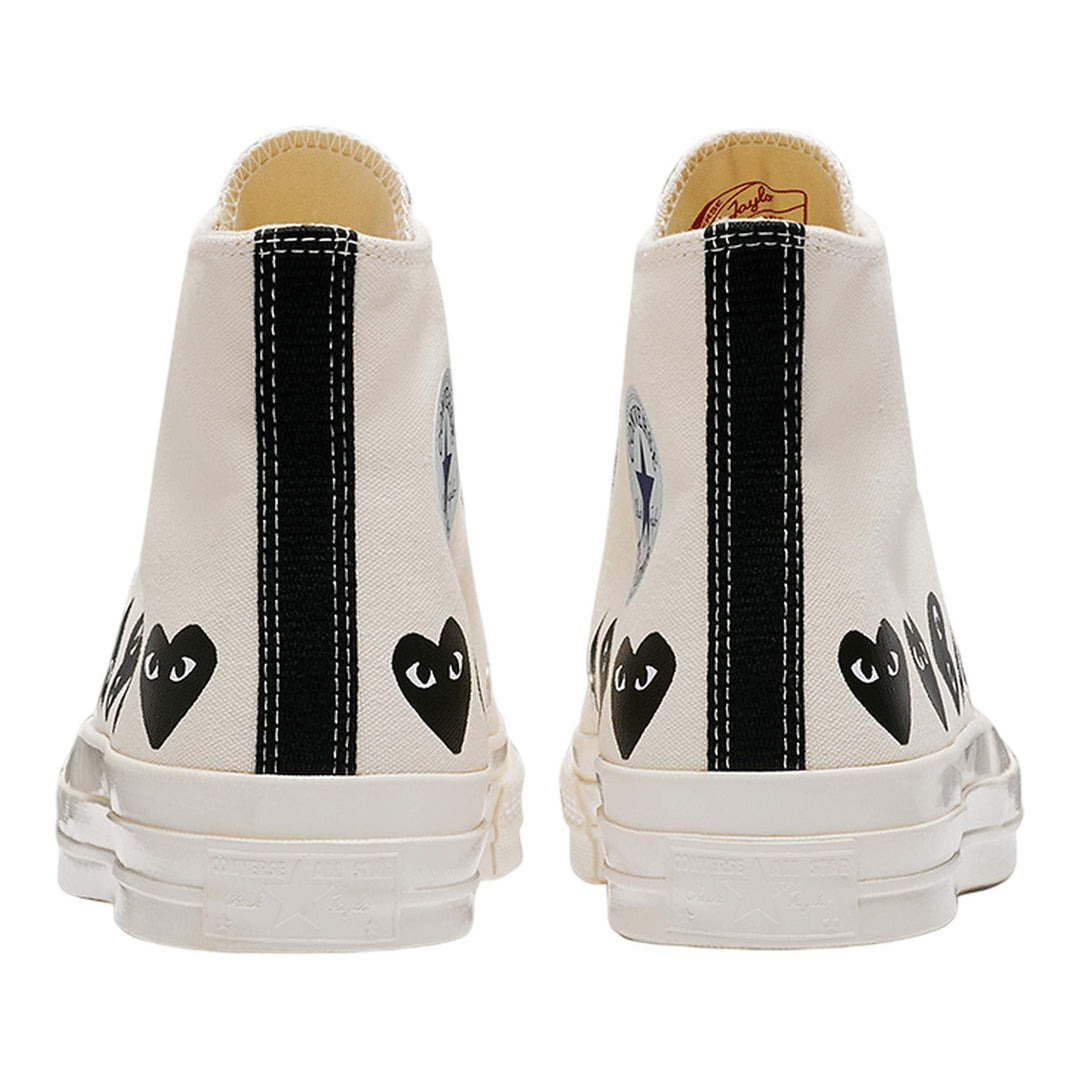 Converse Multi Black Heart High Top - 4