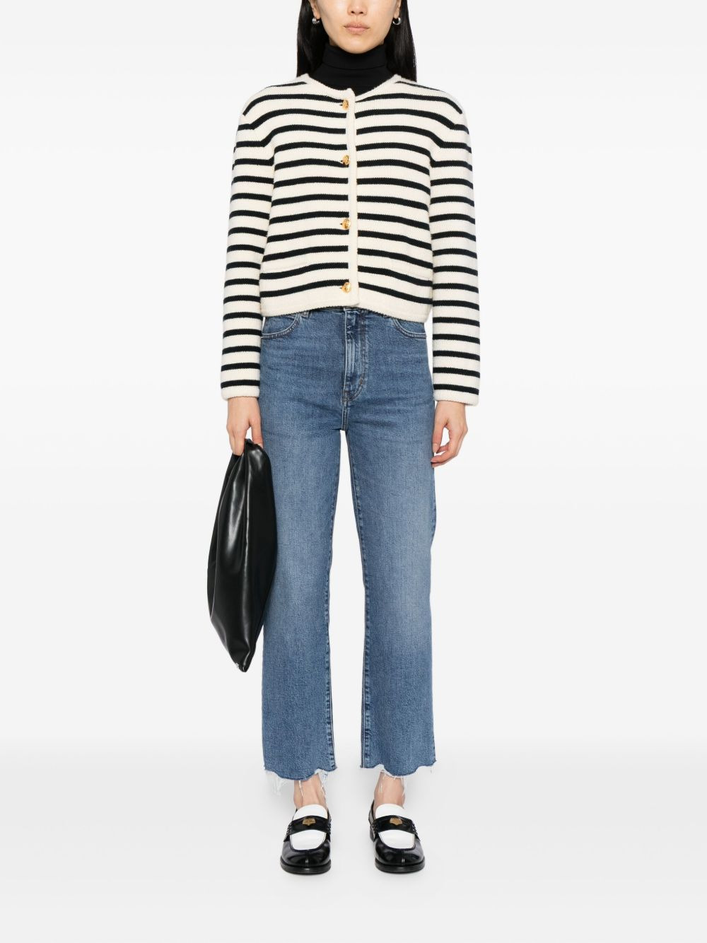 Ruler cropped jeans - 2