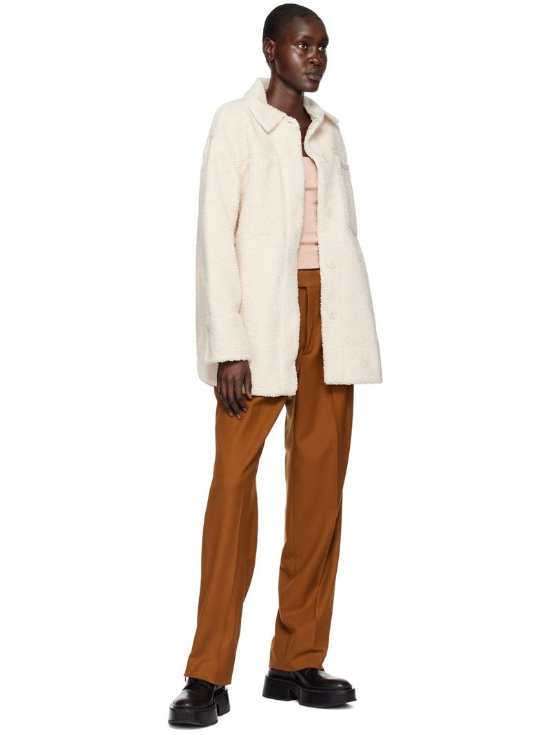 Vince Off-White Oversized Shirt Jacket outlook