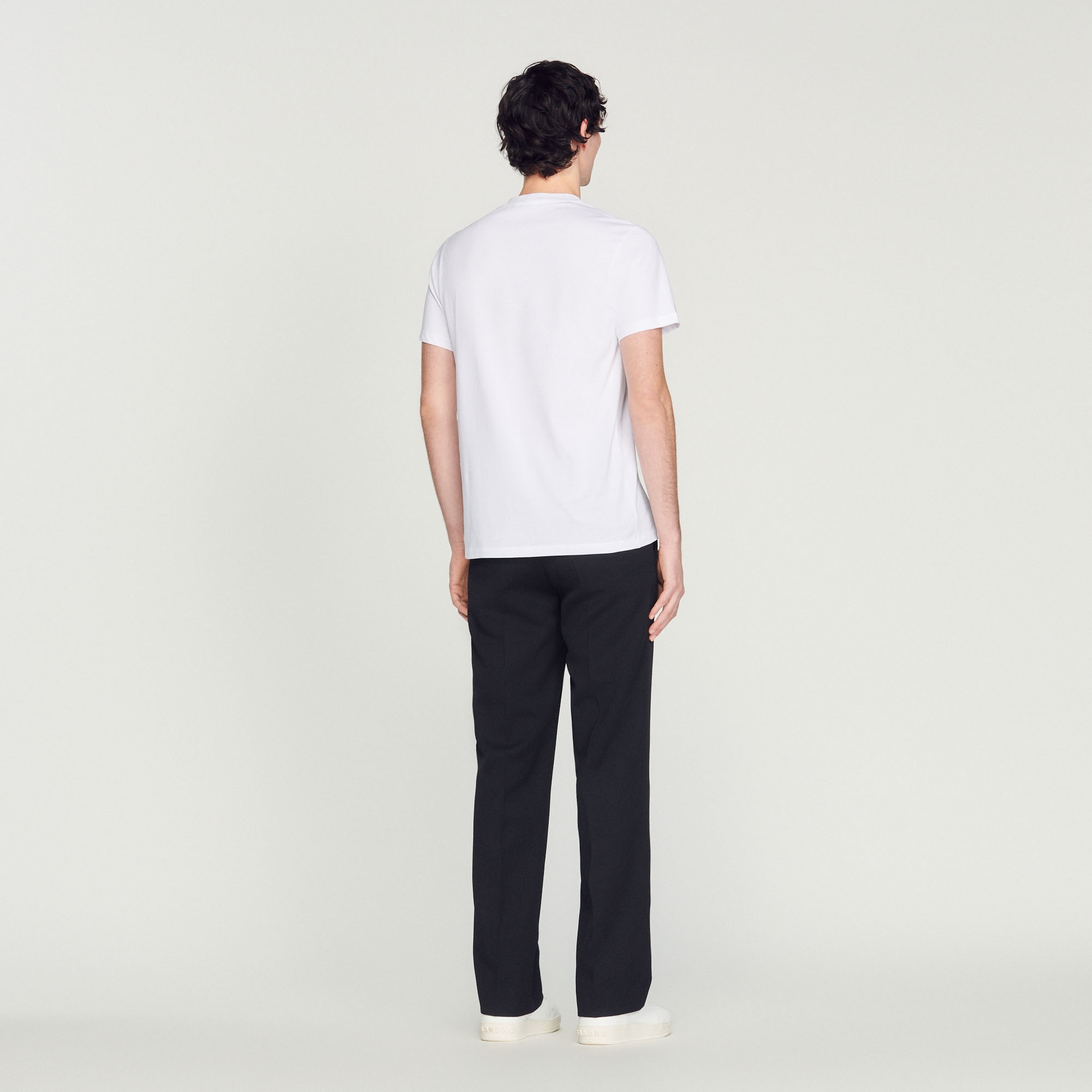 Sandro embroidered T-shirt - 7