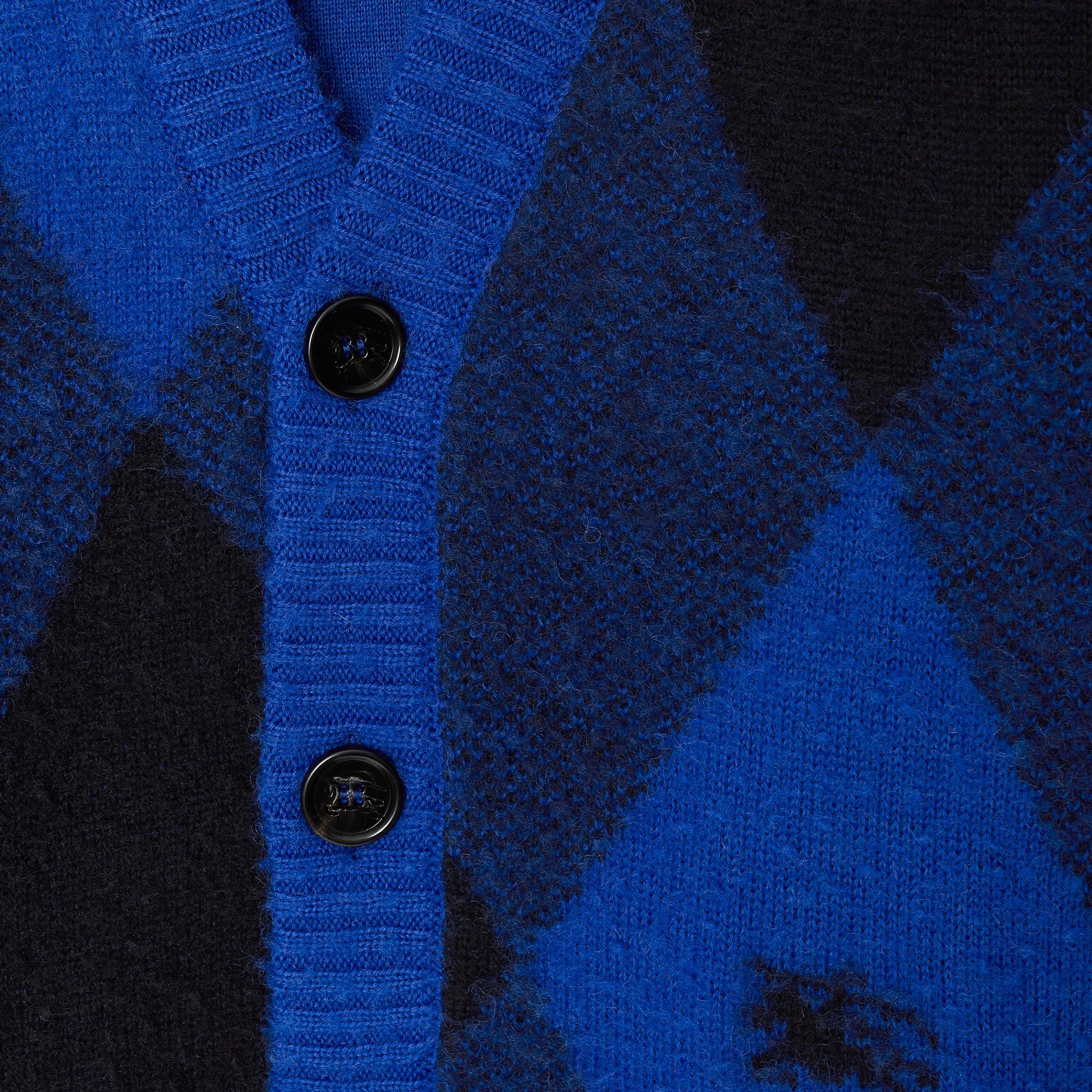 Argyle Wool Cardigan - 6