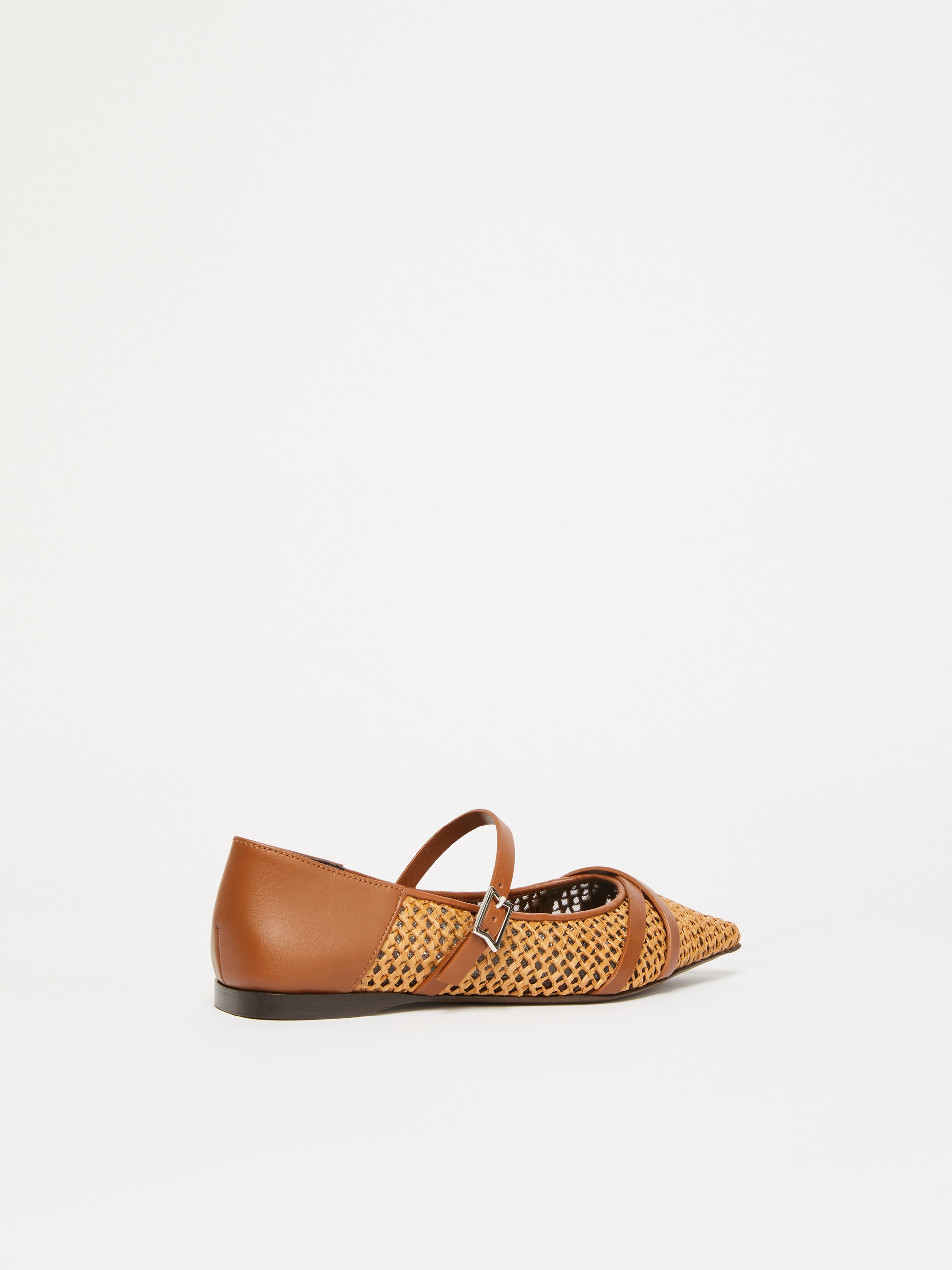 WOVENFLAT Crochet-fabric ballerinas - 3