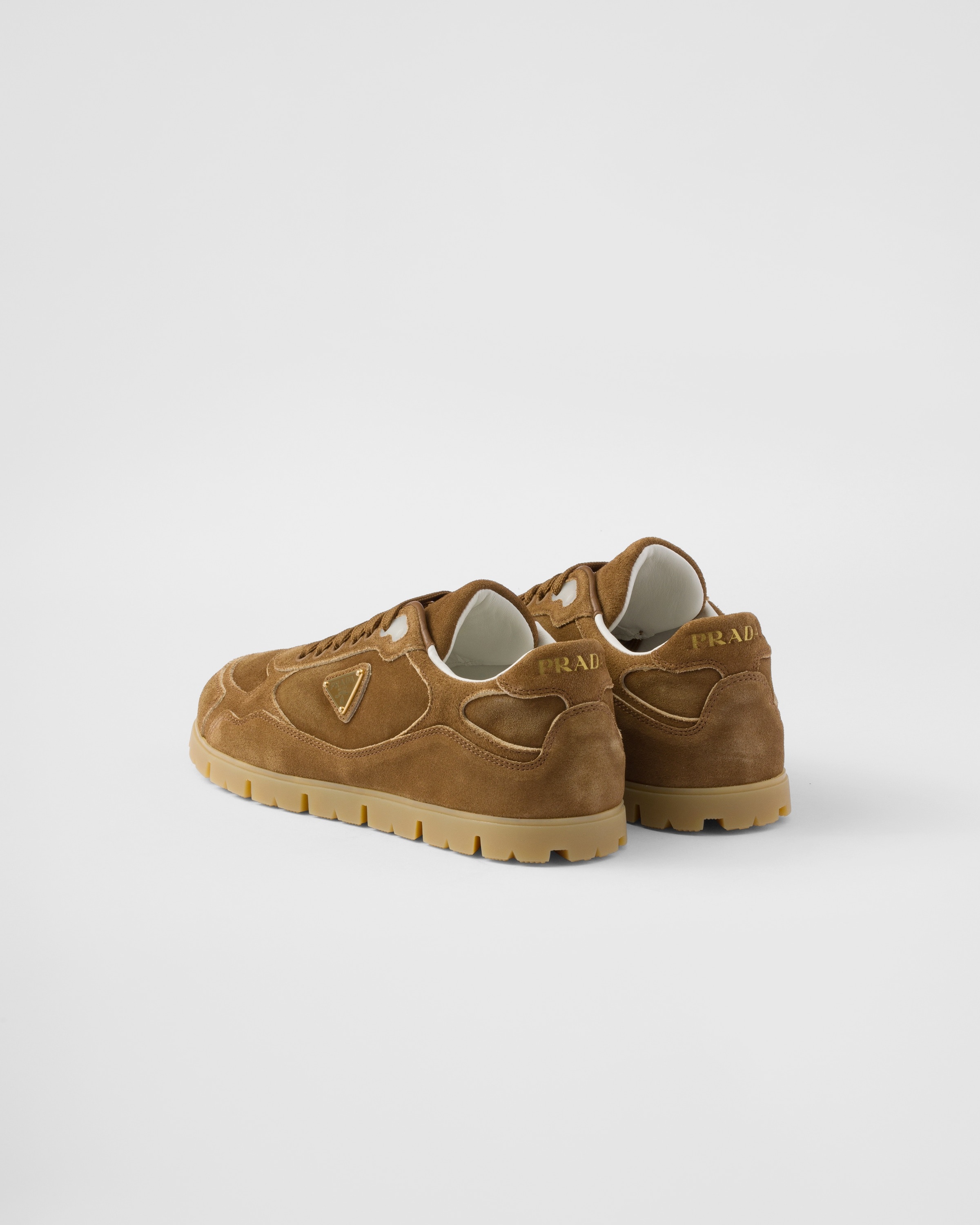 Faded suede sneakers - 5