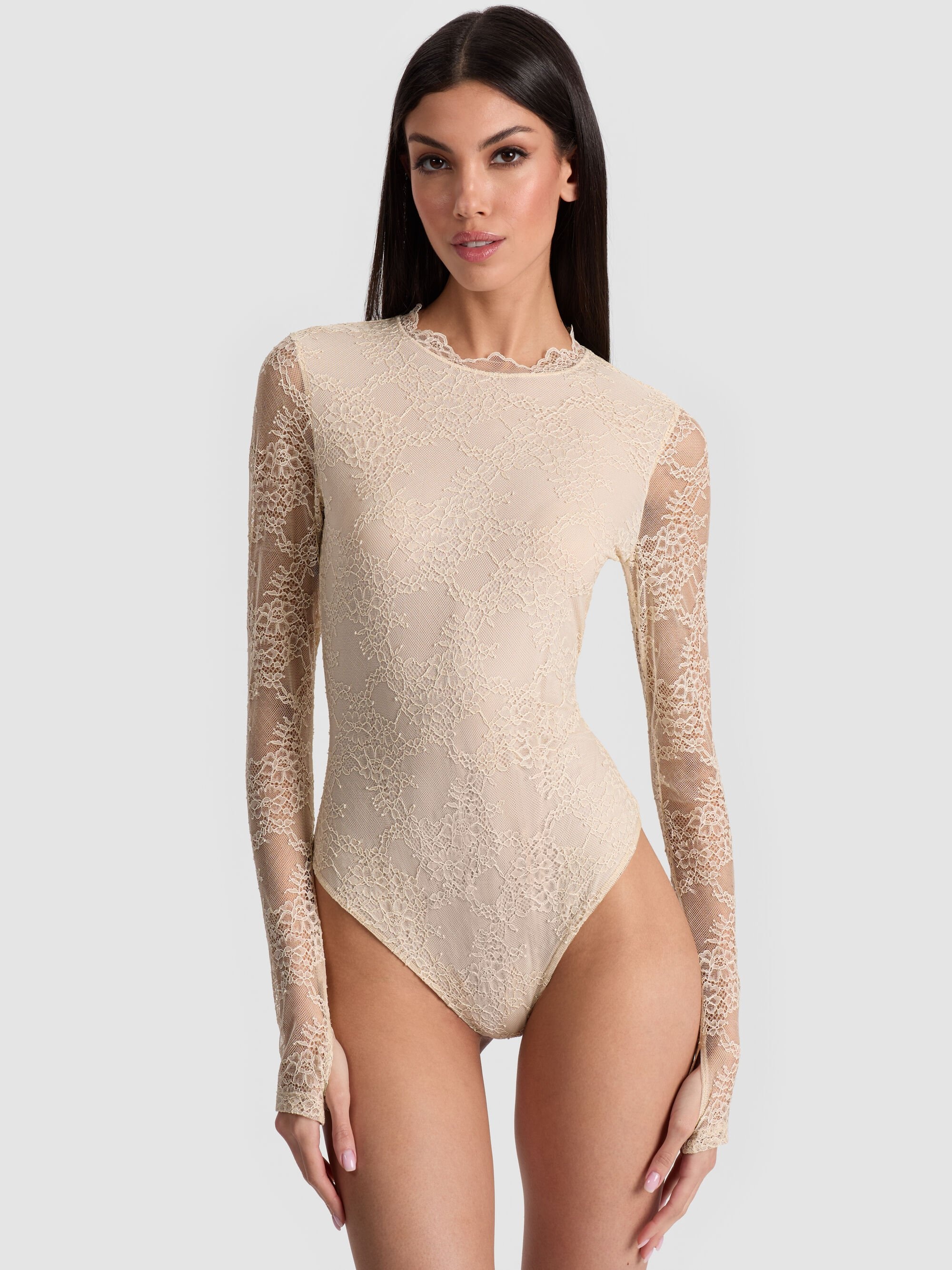 TAEYN LACE BODYSUIT - 2