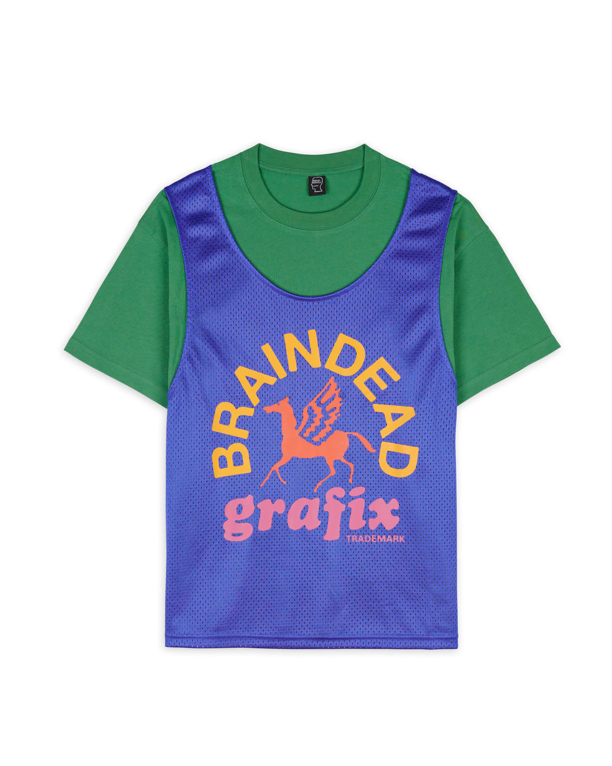 Grafix Team Jersey - Green/Blue - 1
