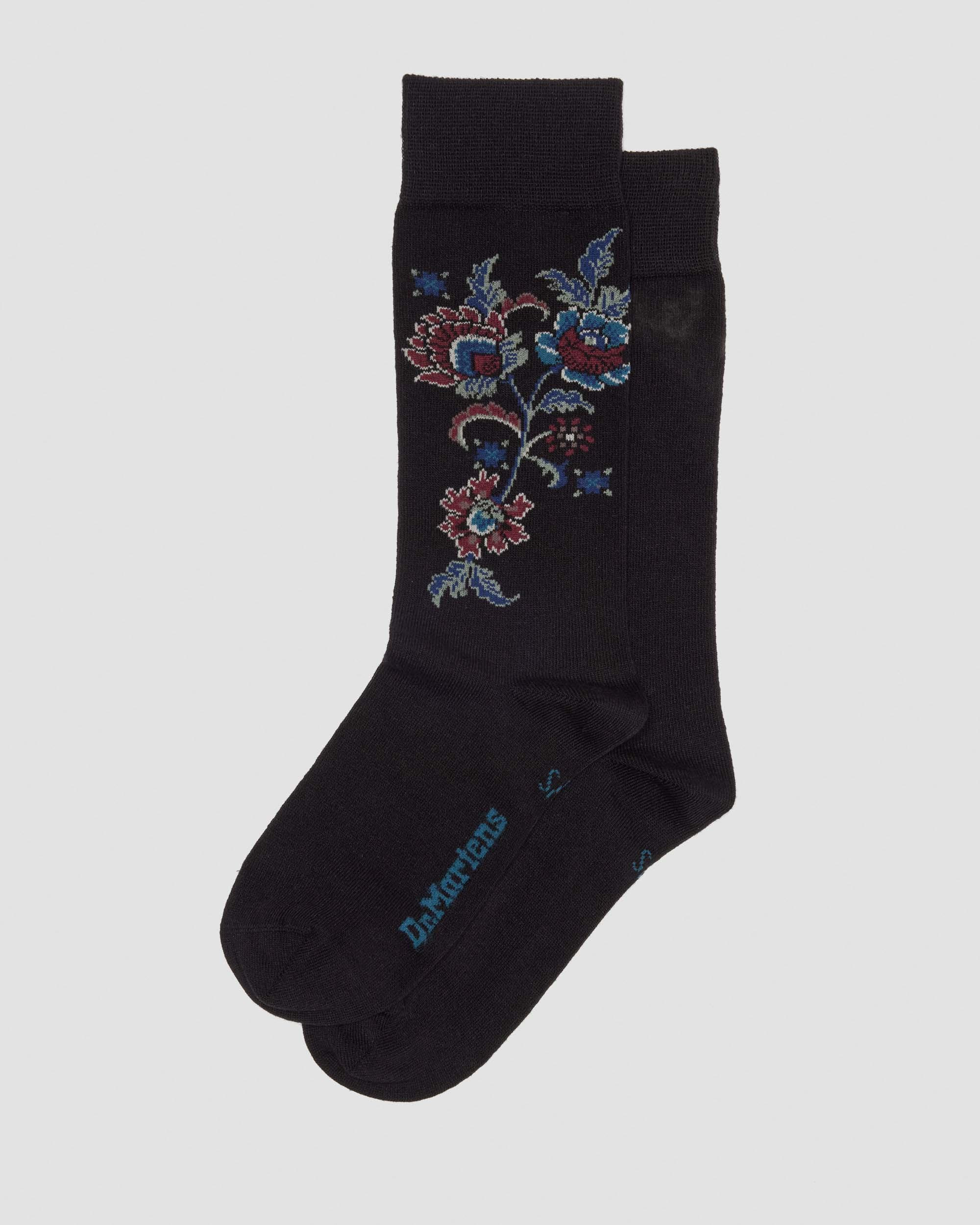 JACQUARD SOCK ORGANIC COTTON BLEND SOCKS - 1