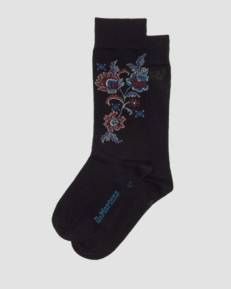 JACQUARD SOCK ORGANIC COTTON BLEND SOCKS 1