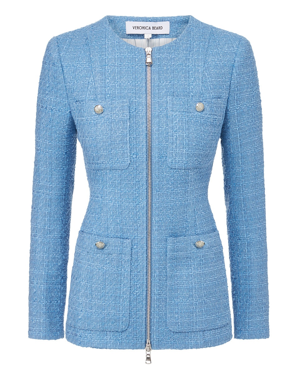 AGNI TWEED DICKEY JACKET - 1