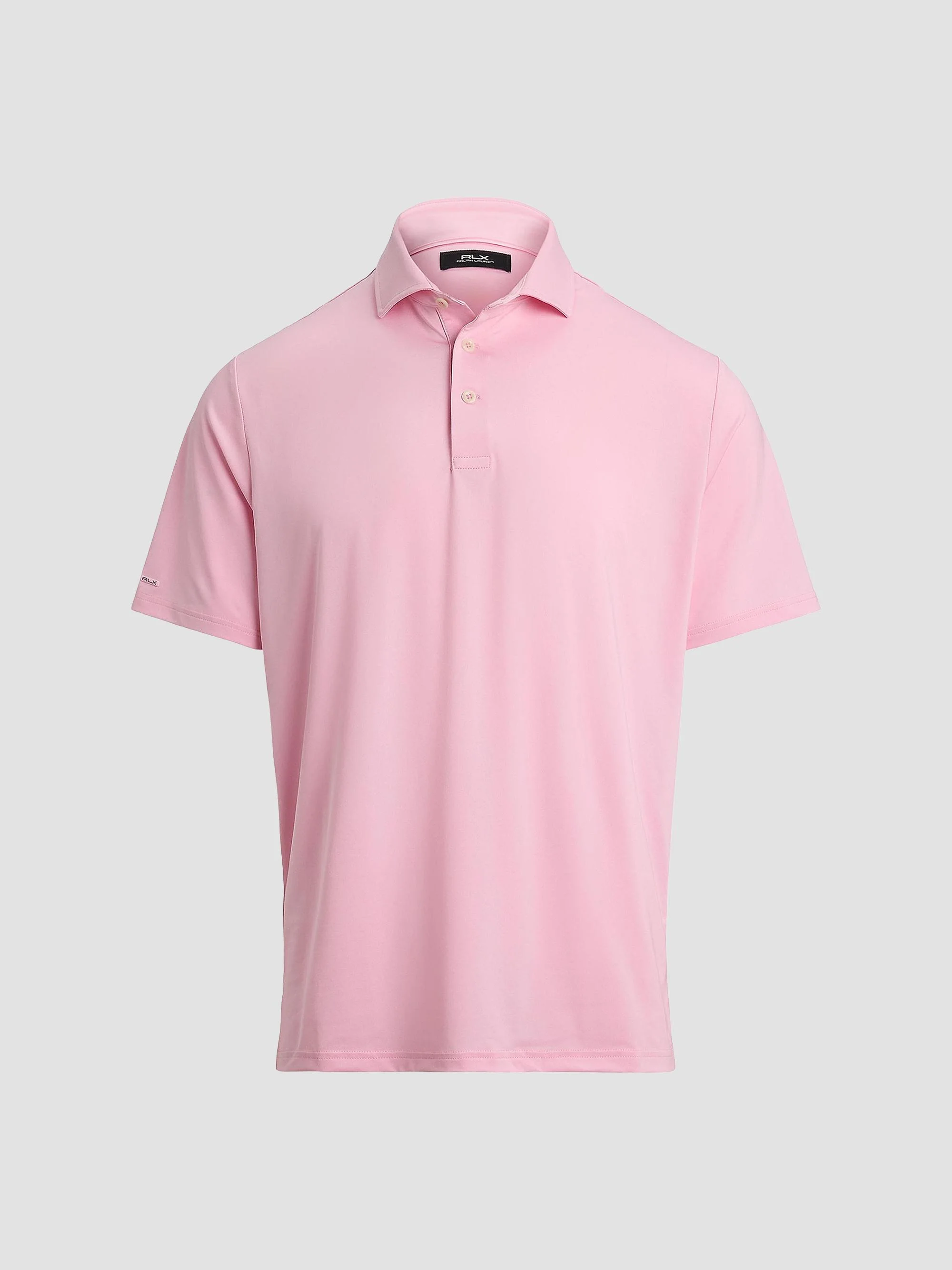 Men's Lightweight Airflow Jersey Short-Sleeve Polo Shirt - Carmel Pink - 1