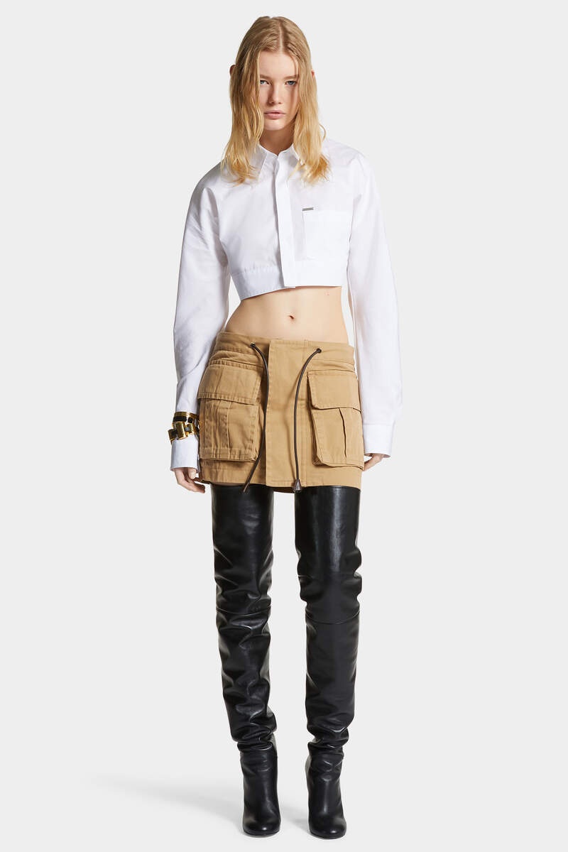 MILITARY MINI SKIRT - 3