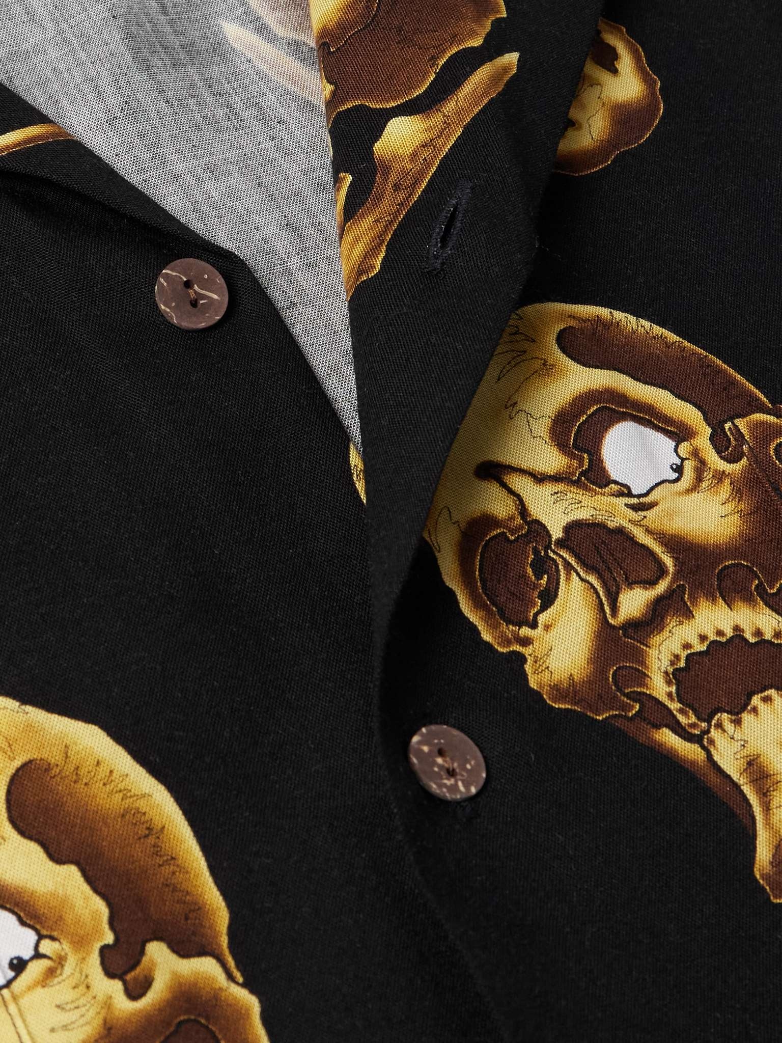 + 56 Tattoo Studio Convertible-Collar Printed TENCEL™ Lyocell Shirt - 4