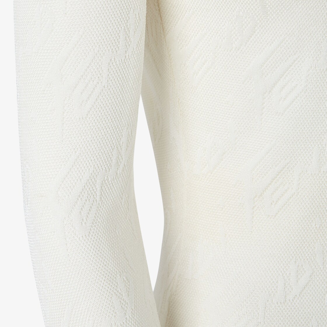 White viscose jumper - 3