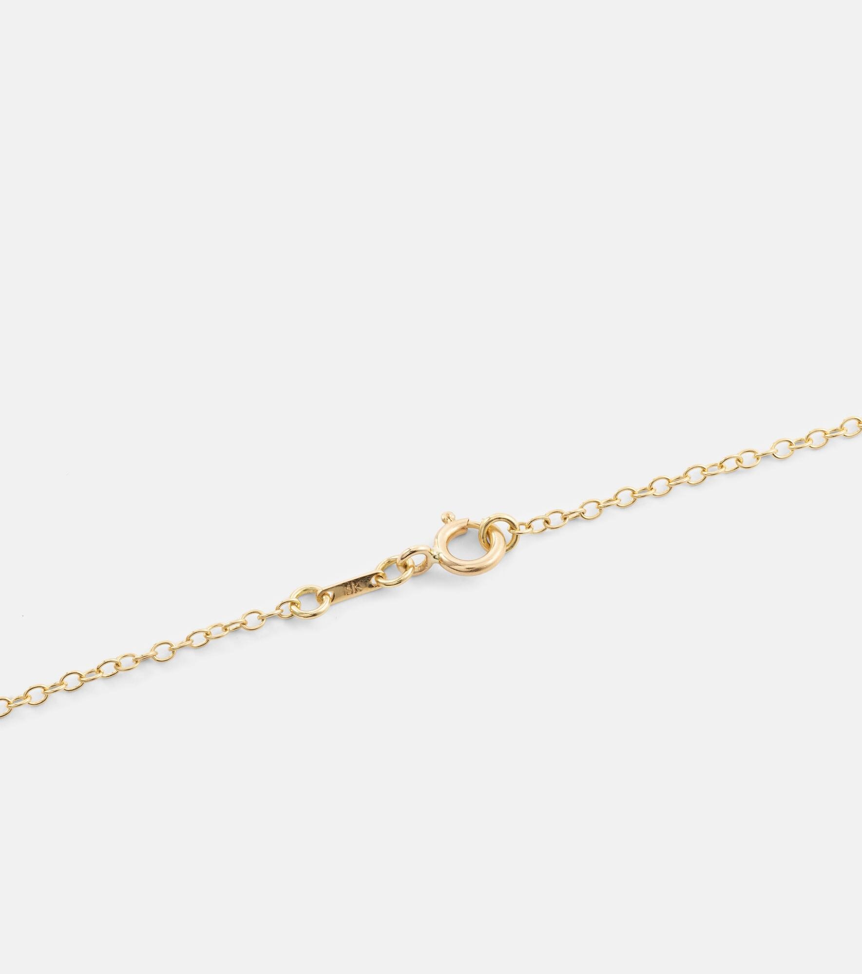 Amirah 18kt gold necklace with diamonds - 4