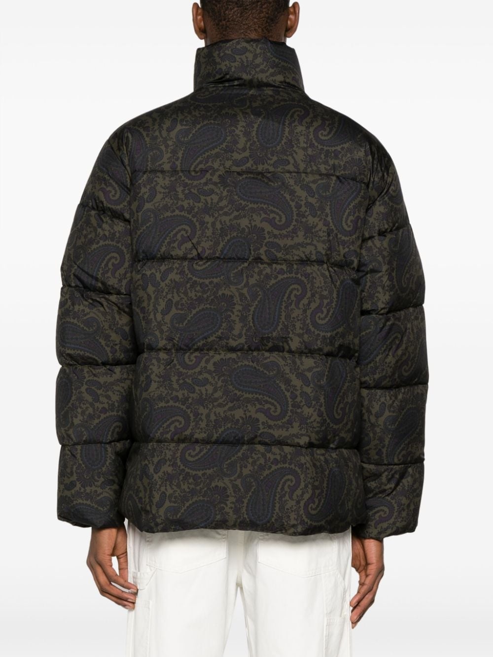 Springfield paisley-print puff jacket - 4