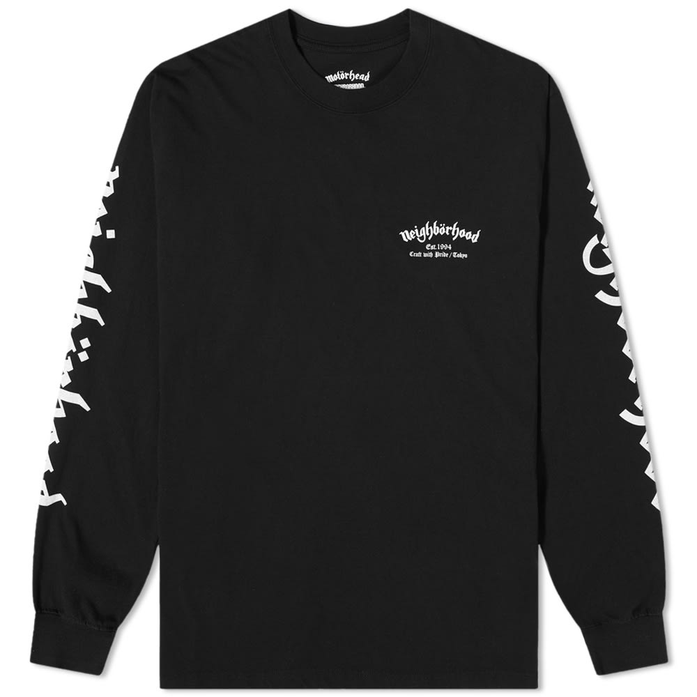 Neighborhood x Motorhead Long Sleeve Tee - 1