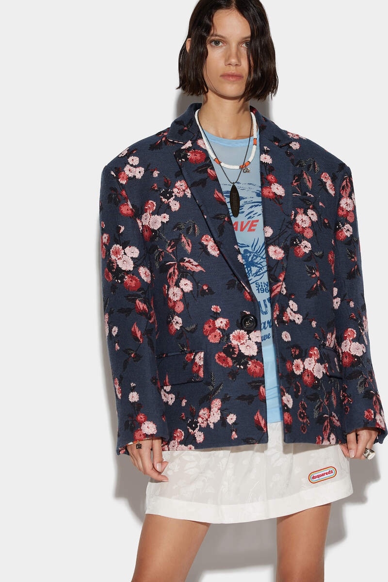 80'S ONE BUTTON BLAZER - 3