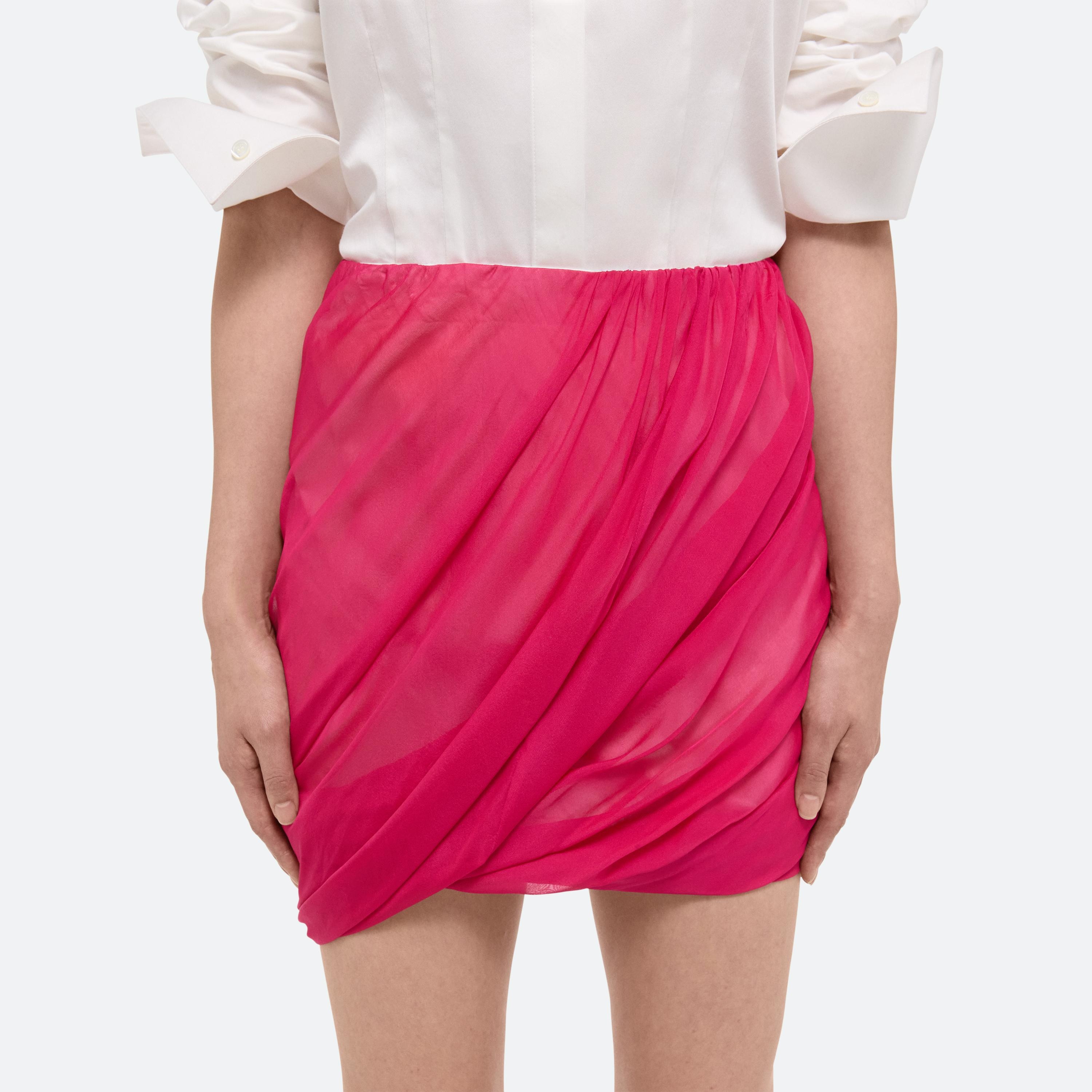 SILK BUBBLE SKIRT - 6