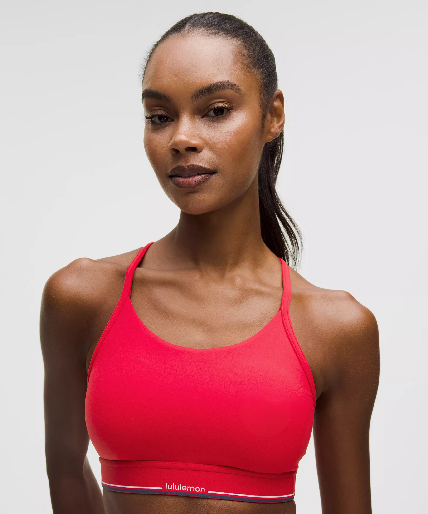 Flow Y Mid-Support Bra Logo *B/C Cup - 4