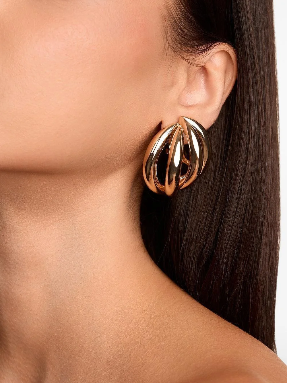 Abstract line earrings - 1