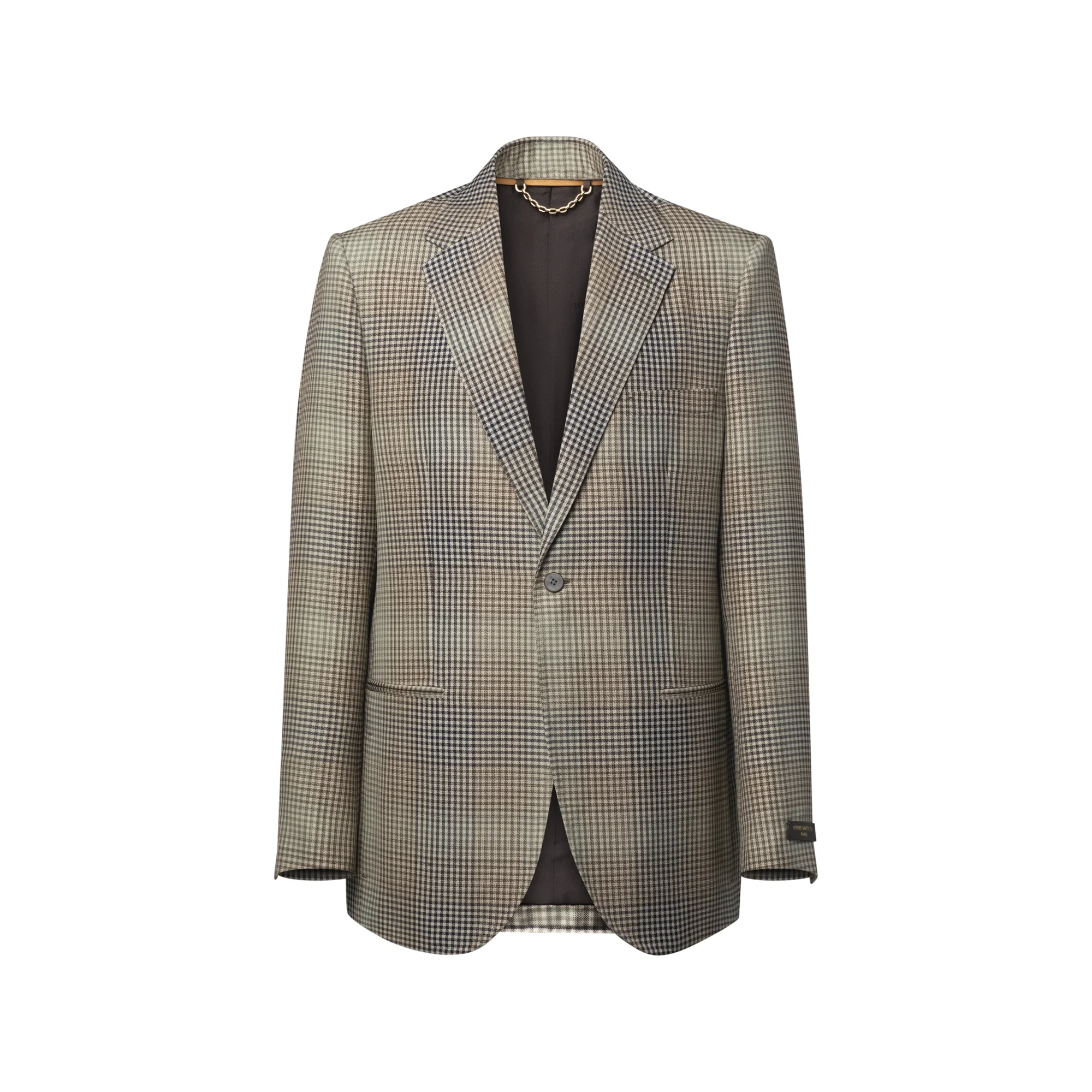 Relaxed Single-Breasted Jacket - 1
