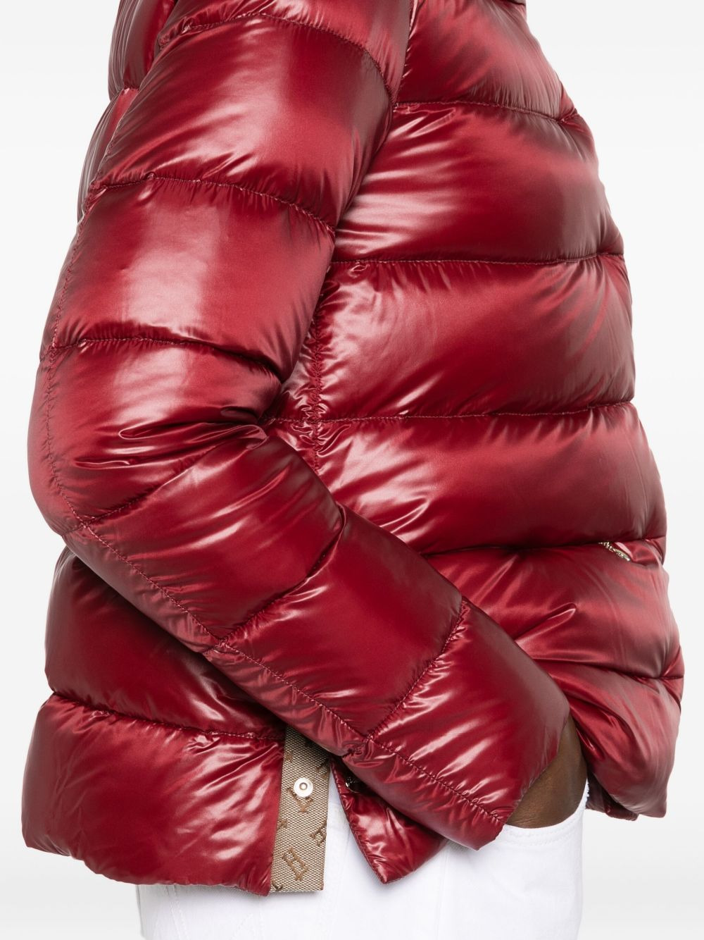 quilted high-neck padded jacket - 5