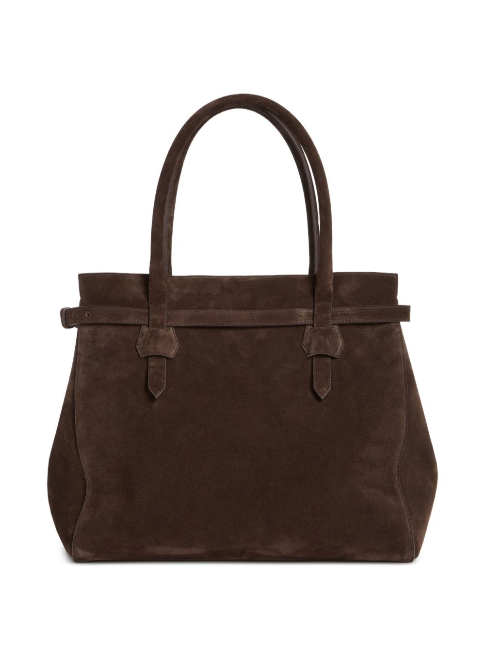 suede tote bag - 2